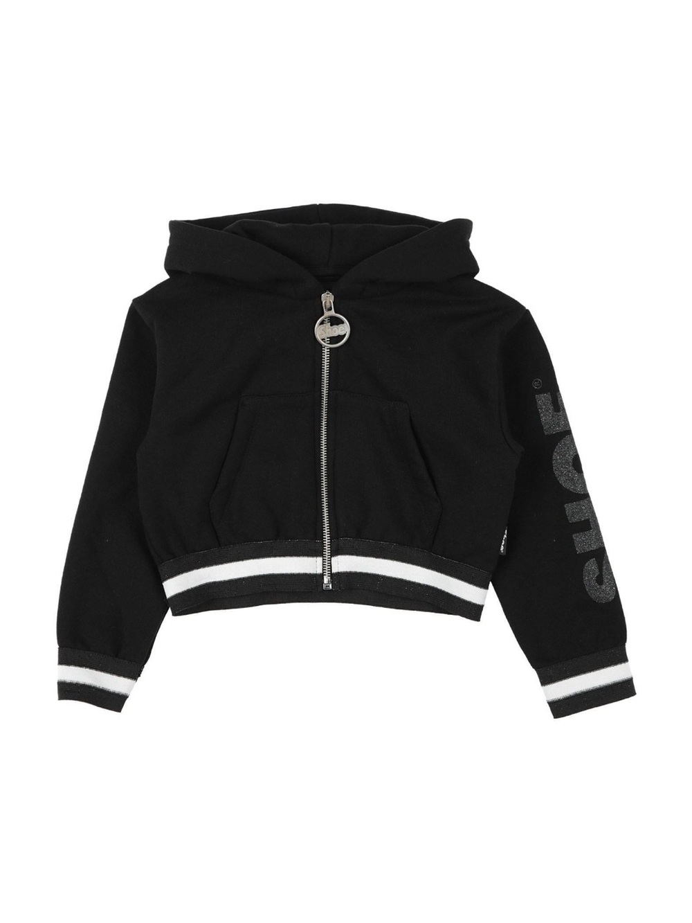 SHOE Hooded Sweatshirt 16 (years) black kids girls NWT